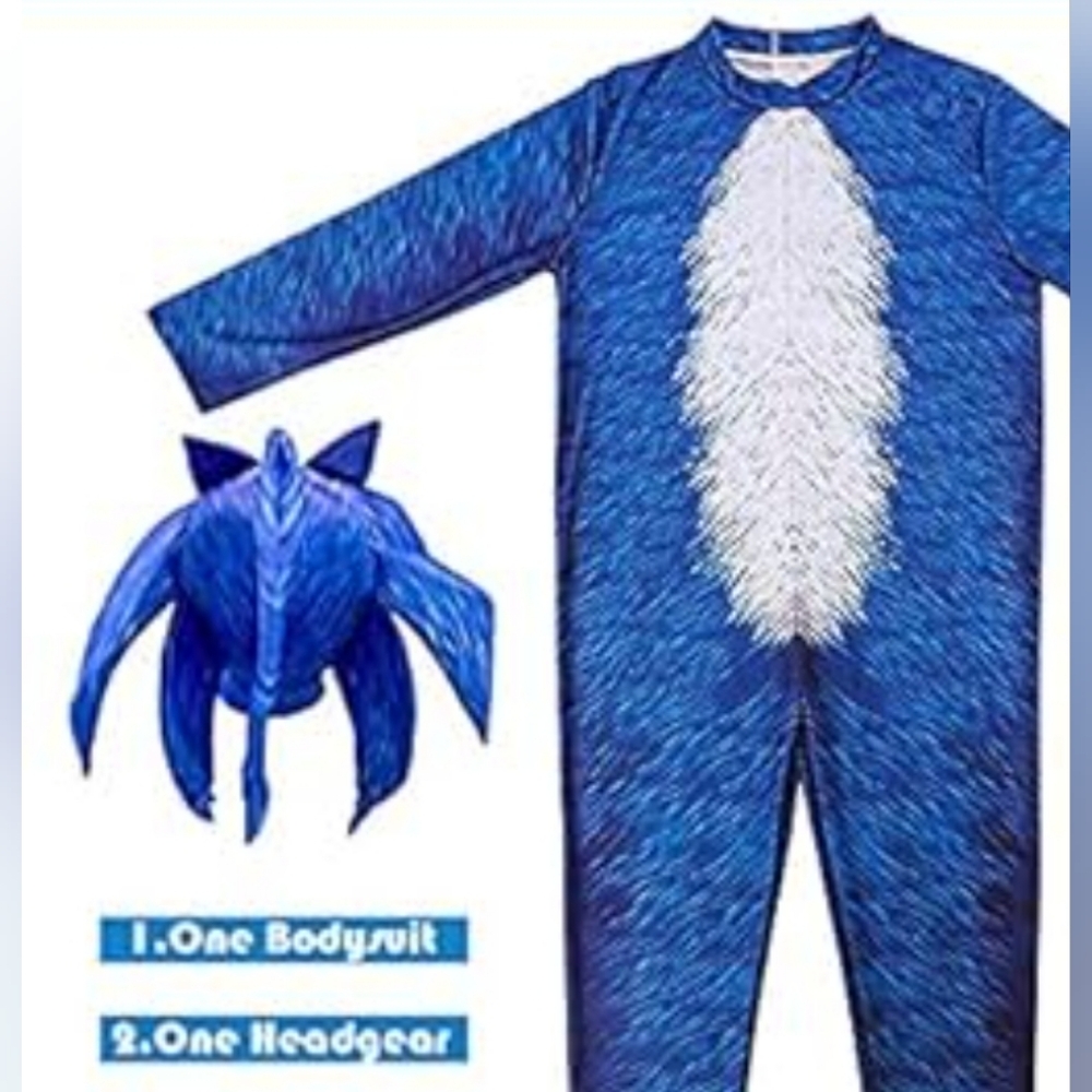 Sonic the Hedgehog Costumes- Kids XL